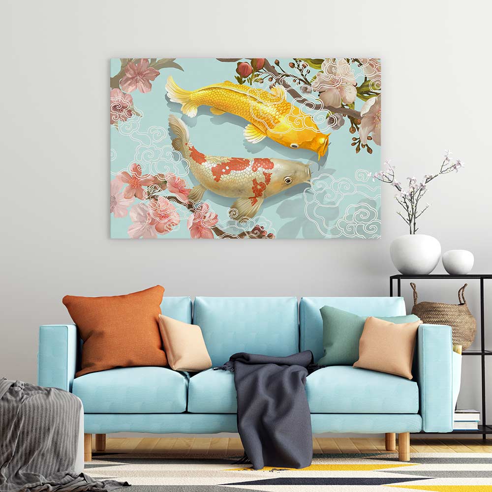 Blossom pool koi