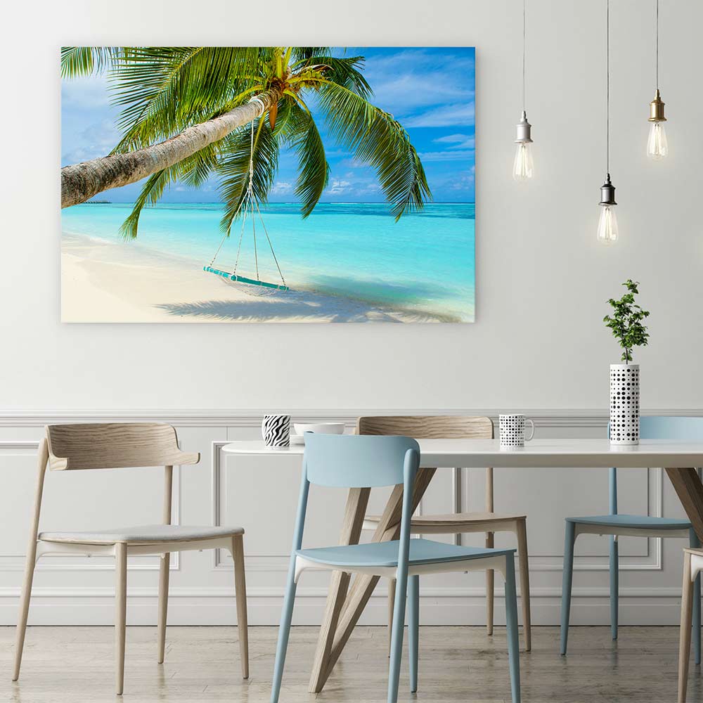 Swing by the sea