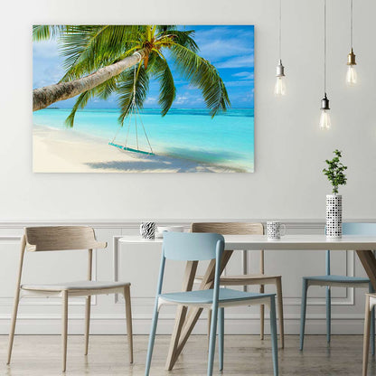 Swing by the sea