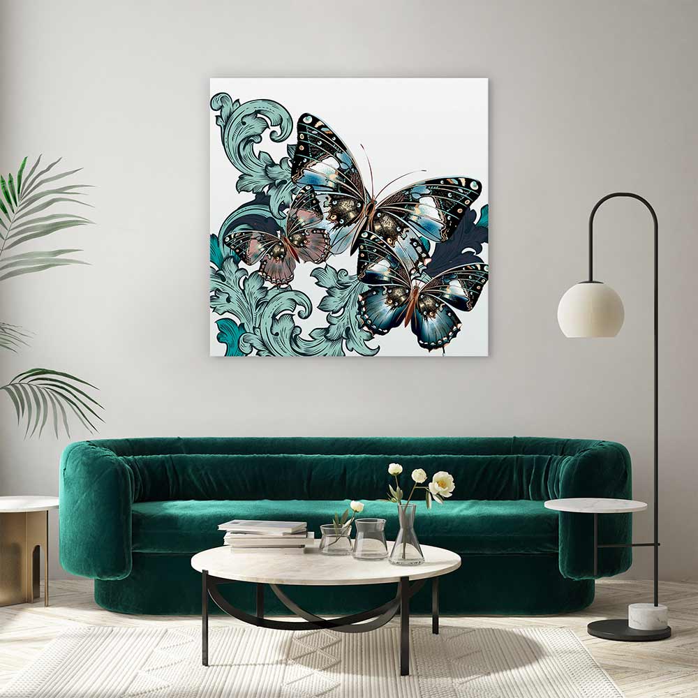 Butterfly brocade