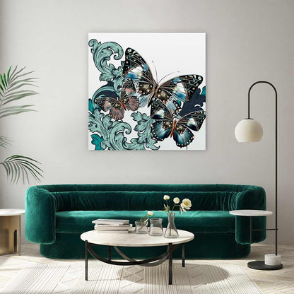 Butterfly brocade