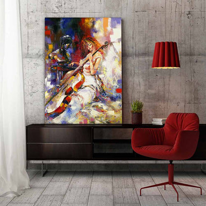 The girl and the cello