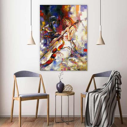The girl and the cello