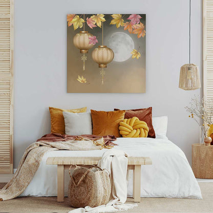 Paper lantern fall