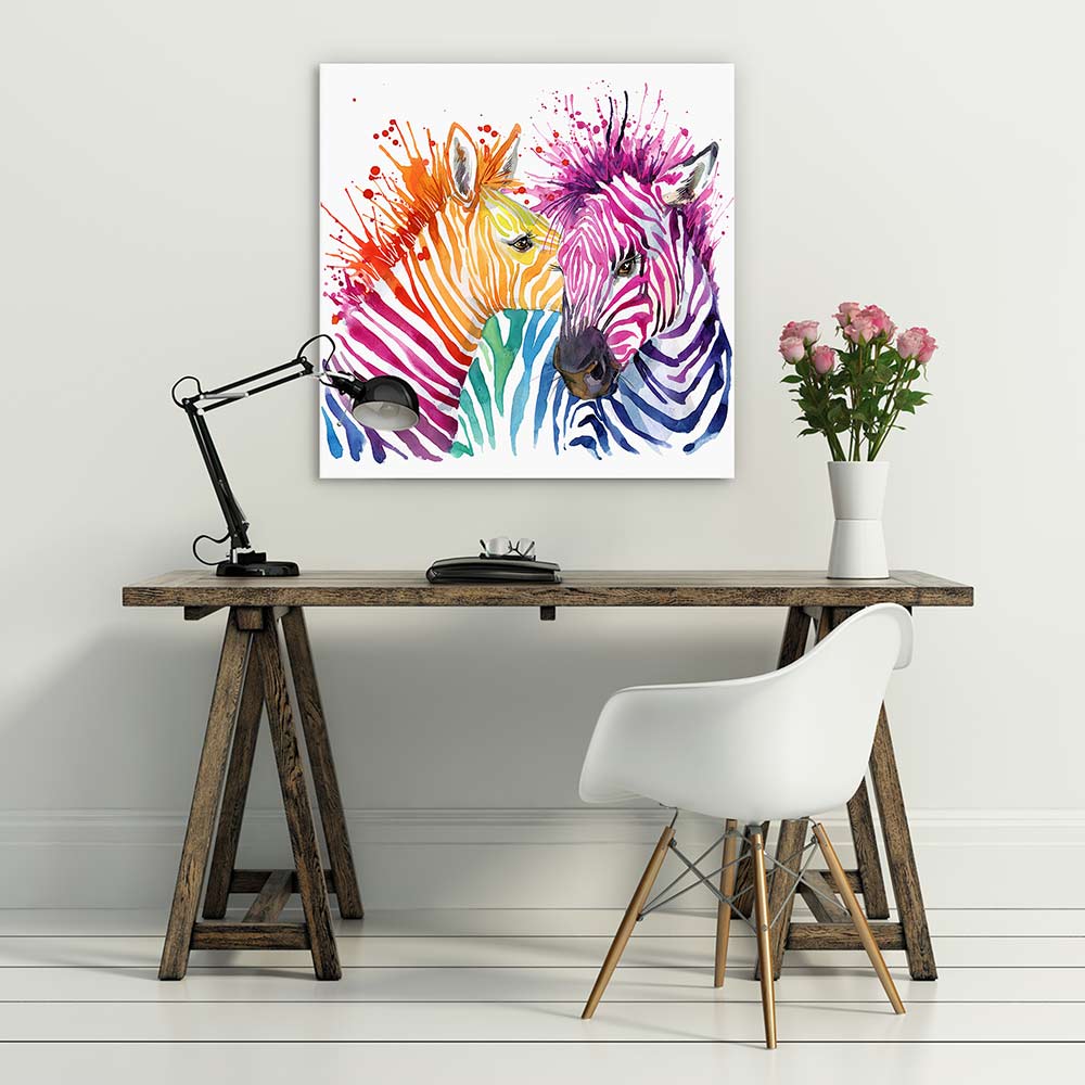 Zebra splash