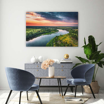 River clouds