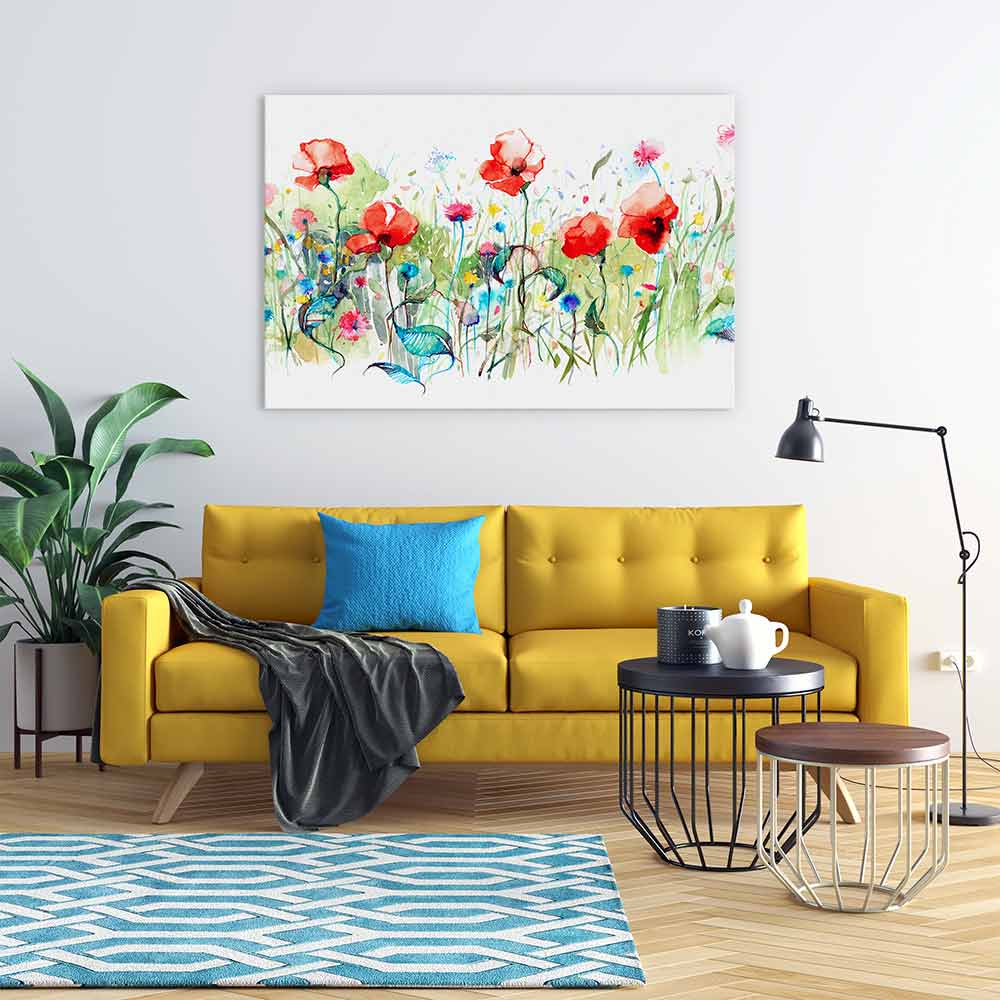 Wild poppies