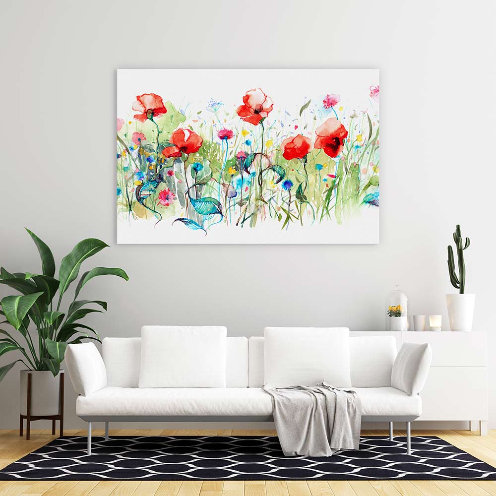 Wild poppies