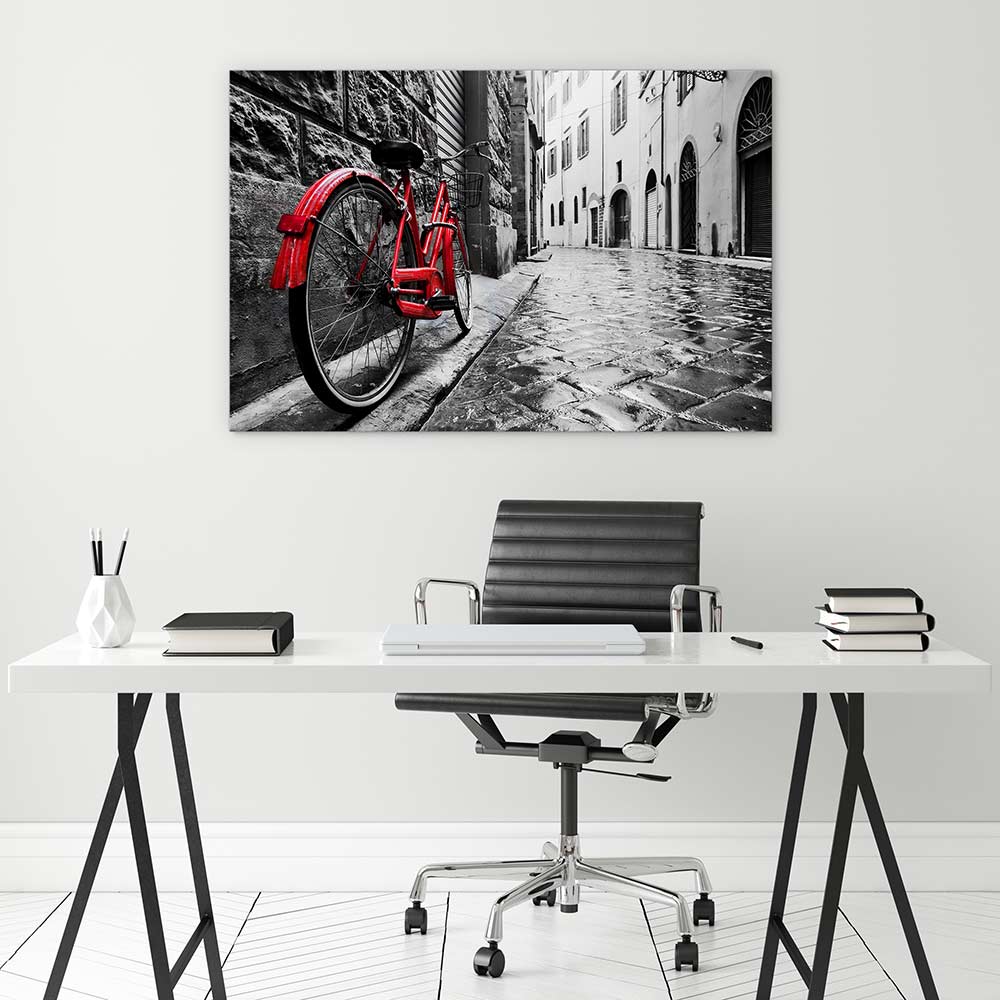 Red bike