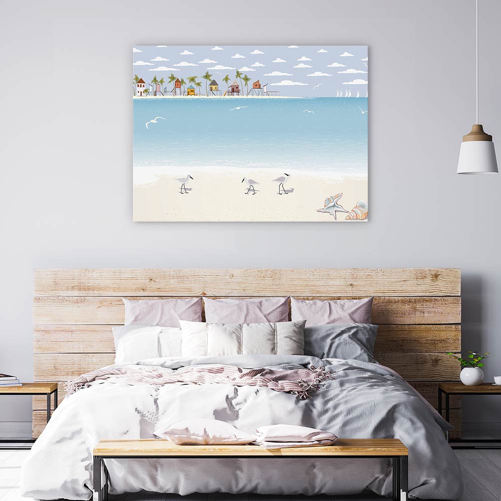 Gulls on the beach