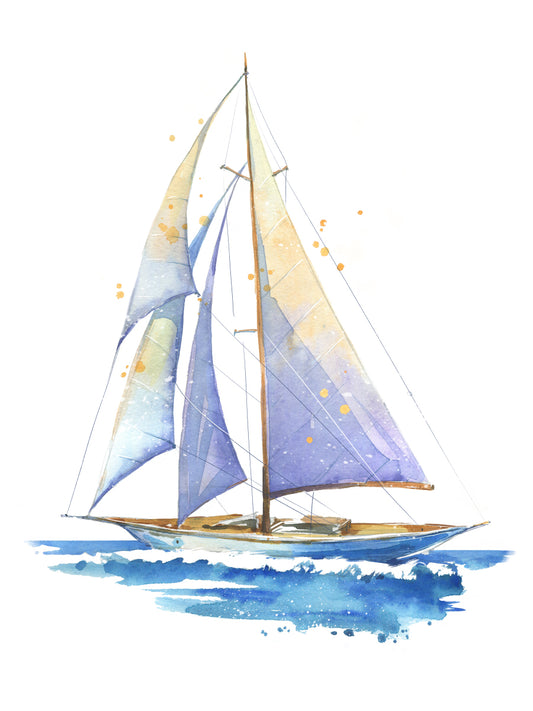 Sailboat splash 1 (Custom)