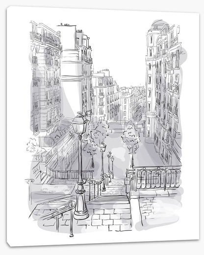 Montmarte monochrome