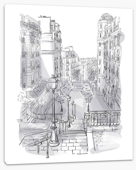 Montmarte monochrome