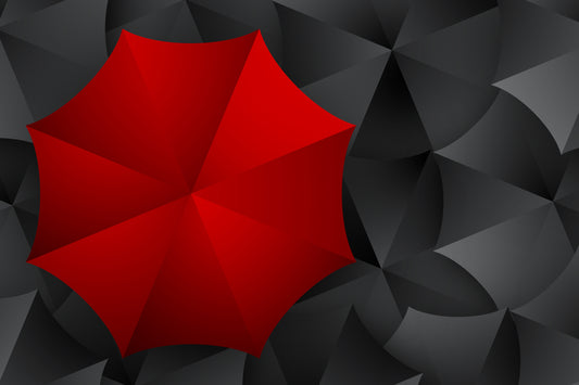 Umbrella in red (Custom)