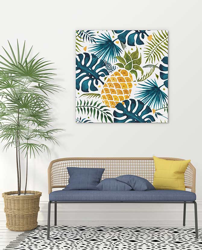 Pineapple palms